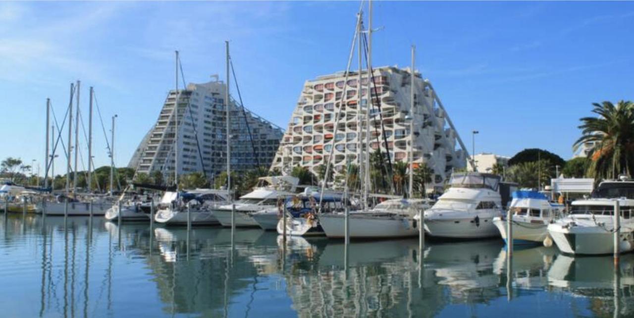 Super Appart ! Terrasse, Clim, Parking, 2Min Plage. La Grande-Motte Eksteriør billede
